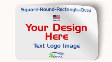 Rectangle & Square Vinyl Sticker